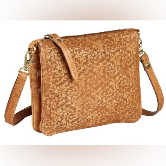 Milo Handbags - NEW Milo Genuine Leather Canada Tuli Crossbody Bag Purse Woven Buckskin Dustbag